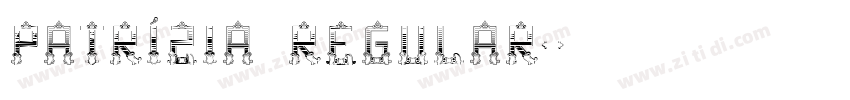Patrízia Regular字体转换